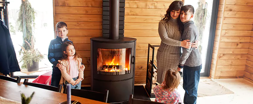 Morso Cast Iron Fireplace Insert Installation in Pueblo West, Colorado